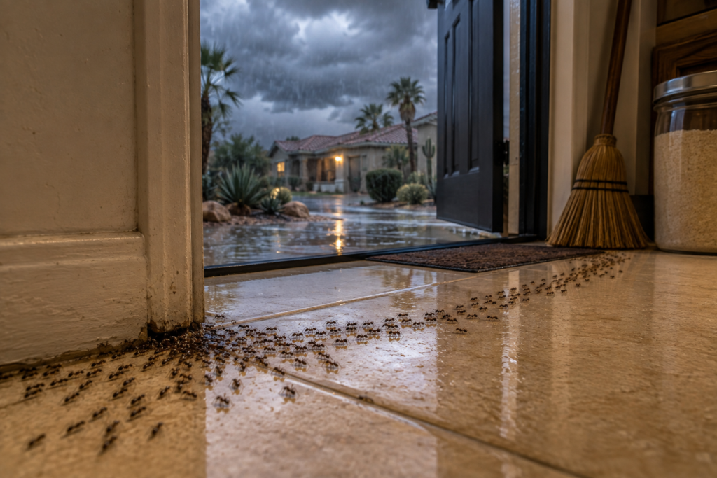 Ants Show Up